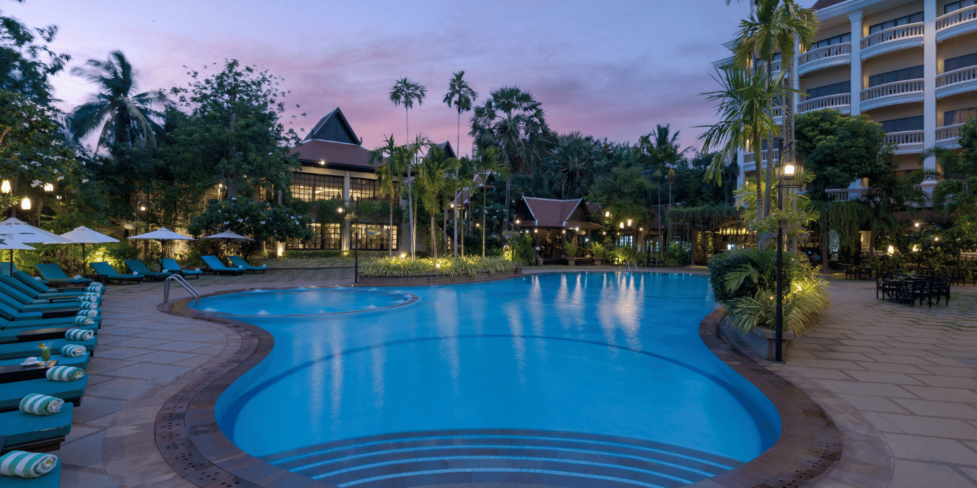borei angkor swimming pool
